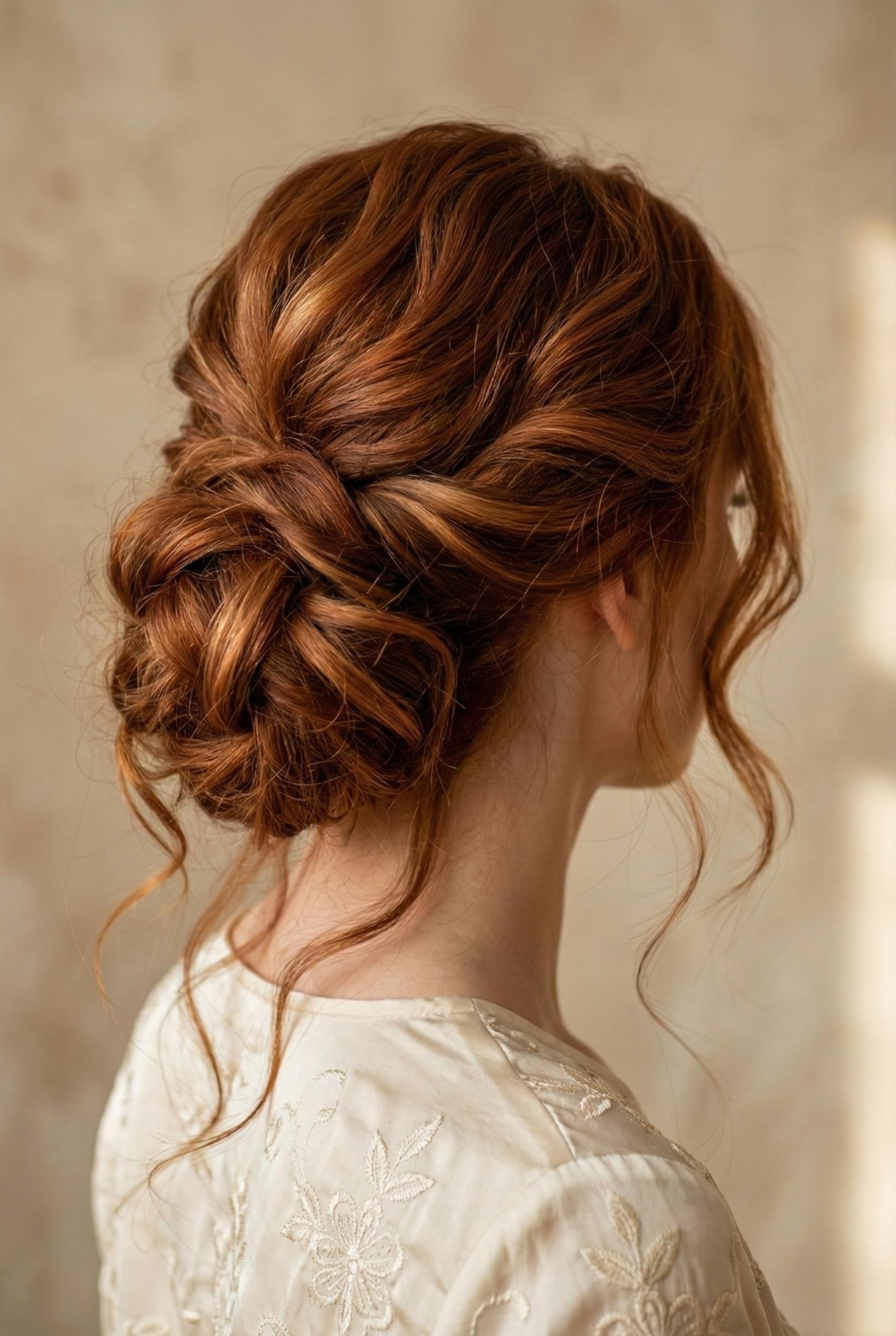 Bruidskapsel up-do met haaraccessoire Den Bosch